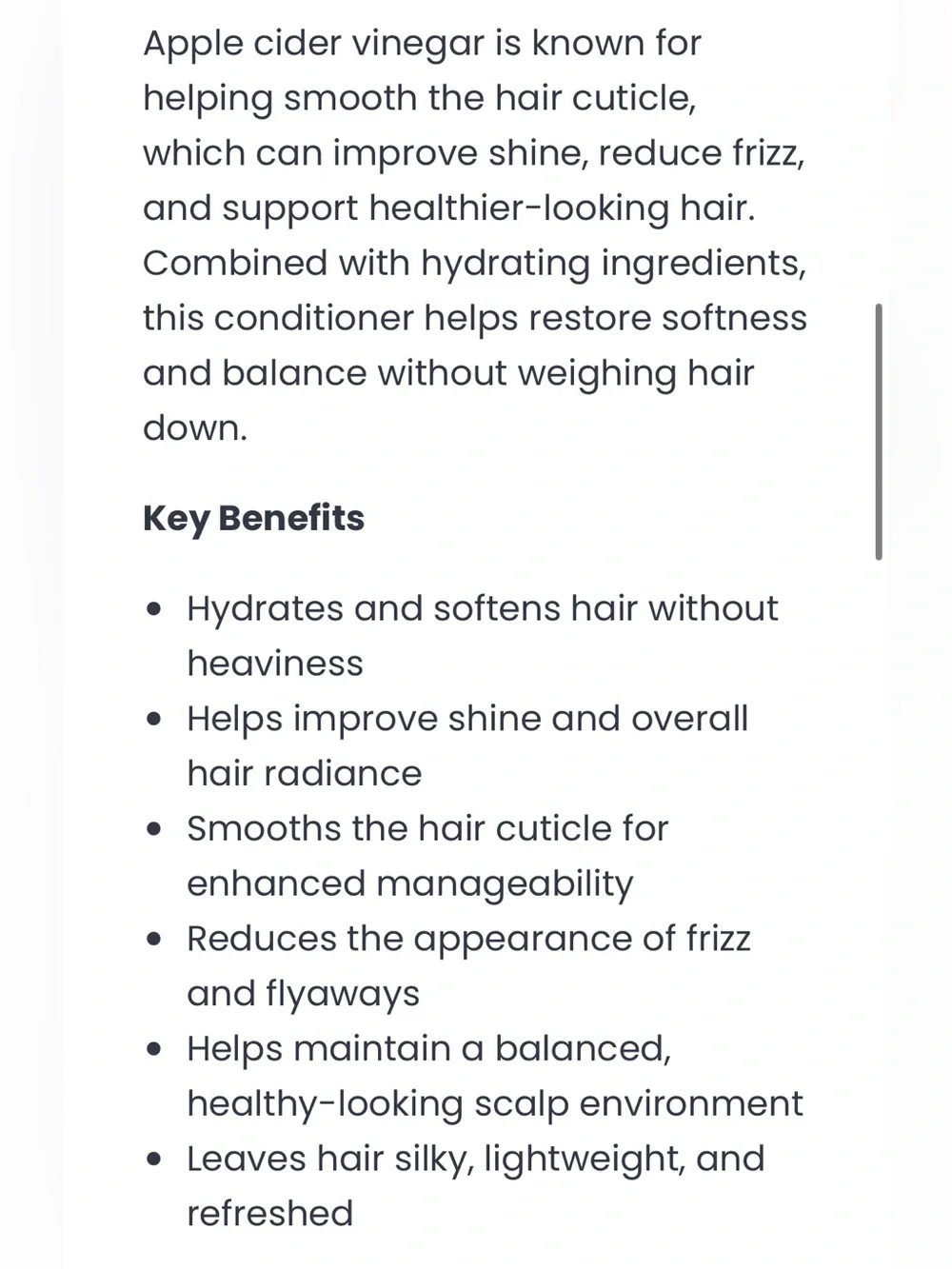 R+Co Lost Treasure Apple Cider Vinegar Conditioner